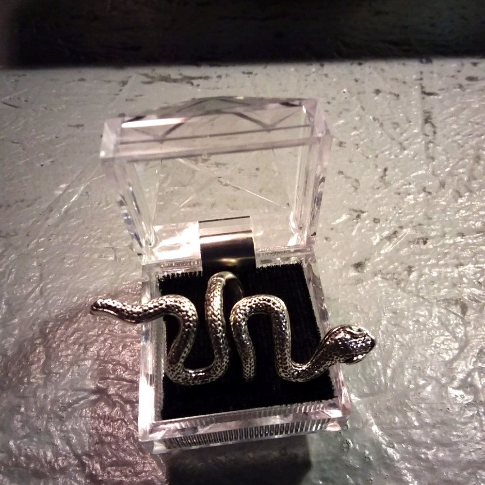 Silver Snake Ring